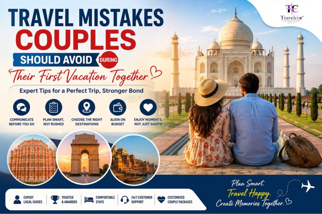 Travel Mistakes Couples Should Avoid on Their First Vacation