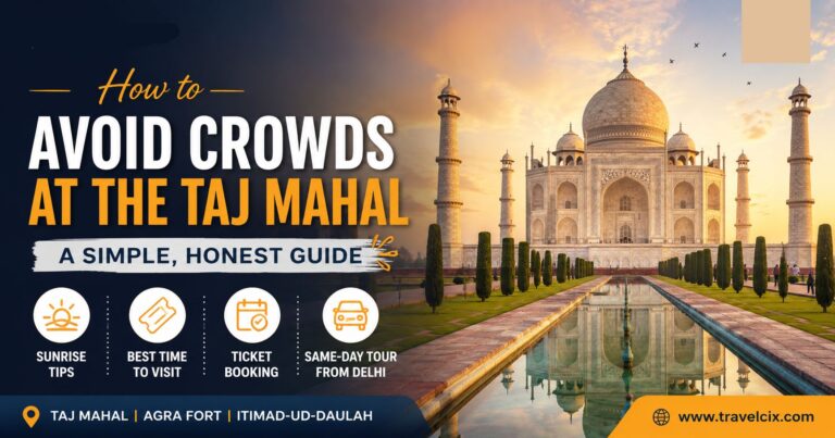 How to Avoid Crowds at the Taj Mahal